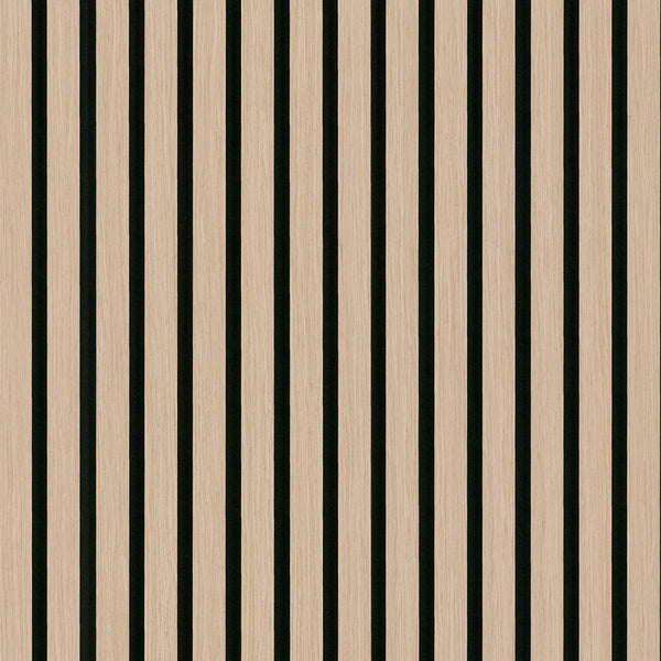 3D Fluted Wood Slat vinyl plank