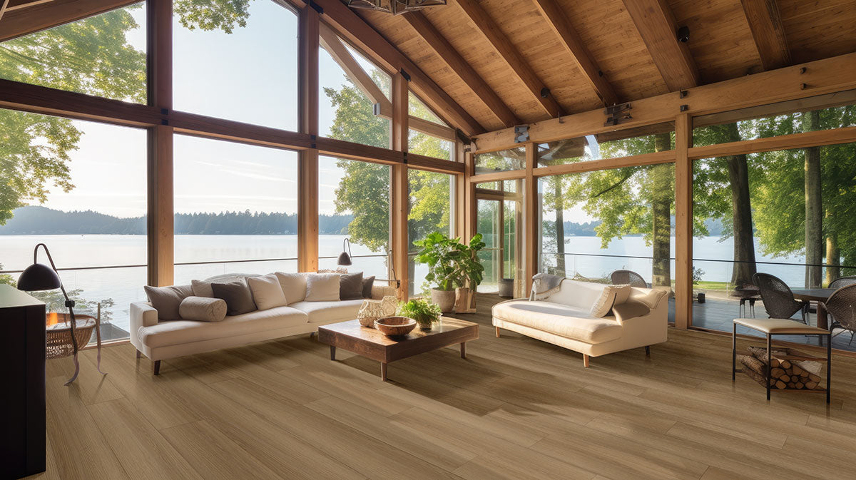 MSI-Laurel Reserve Cabana 8MM 22MIL 9" X 48" Click Lock Waterproof Luxury Vinyl Plank Flooring (20.96sqft/Box)