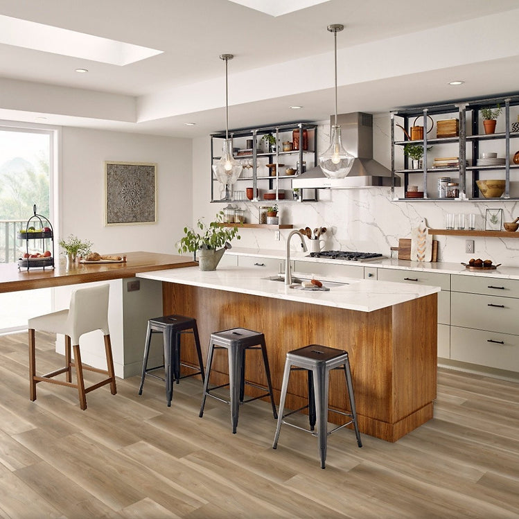 MSI-Andover Bayhill Blonde 5MM 20MIL 7" X 48" Click Lock Waterproof Luxury Vinyl Plank Flooring (23.77sqft/Box)