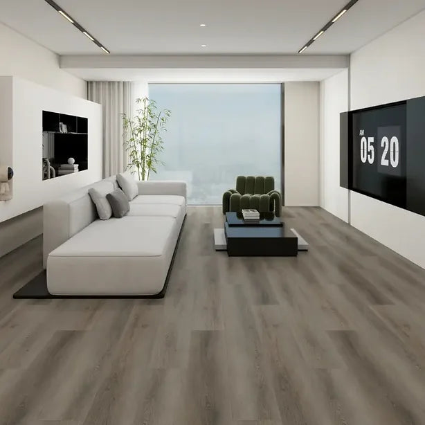 Montclair-Barry Oak 6.5MM 22MIL 7" X 48" Click Lock Waterproof Luxury Vinyl Plank Flooring (19.16sqft/Box)