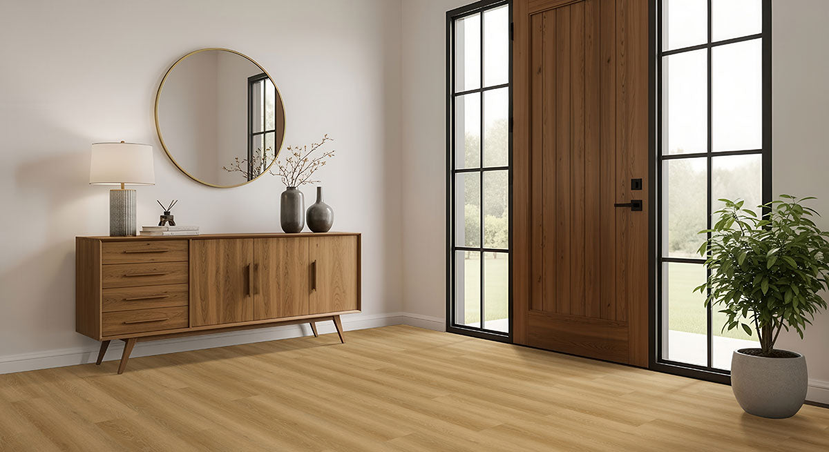 MSI Kallum Valleyview Grove 9 in. x 48 in. 5mm Loose Lay Luxury Vinyl Plank Flooring, Waterproof, 20 MIL Wear Layer