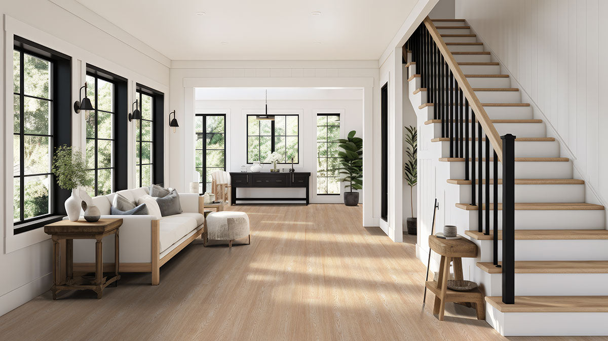 MSI-Laurel Linen Loggia 5MM 20MIL - 9" X 48" - Click Lock Waterproof Luxury Vinyl Plank Flooring (29.94 sq.ft./ctn)