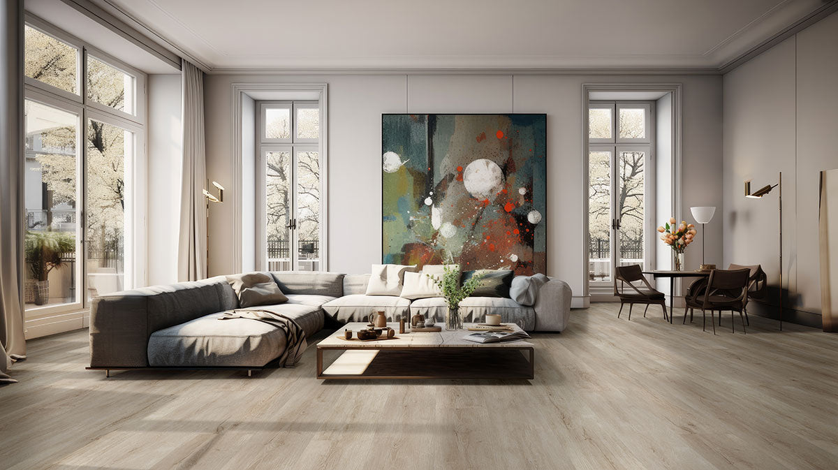 MSI-Laurel Shasta Groove 5MM 20MIL - 9" X 48" - Click Lock Waterproof Luxury Vinyl Plank Flooring (29.94 sq.ft./ctn)