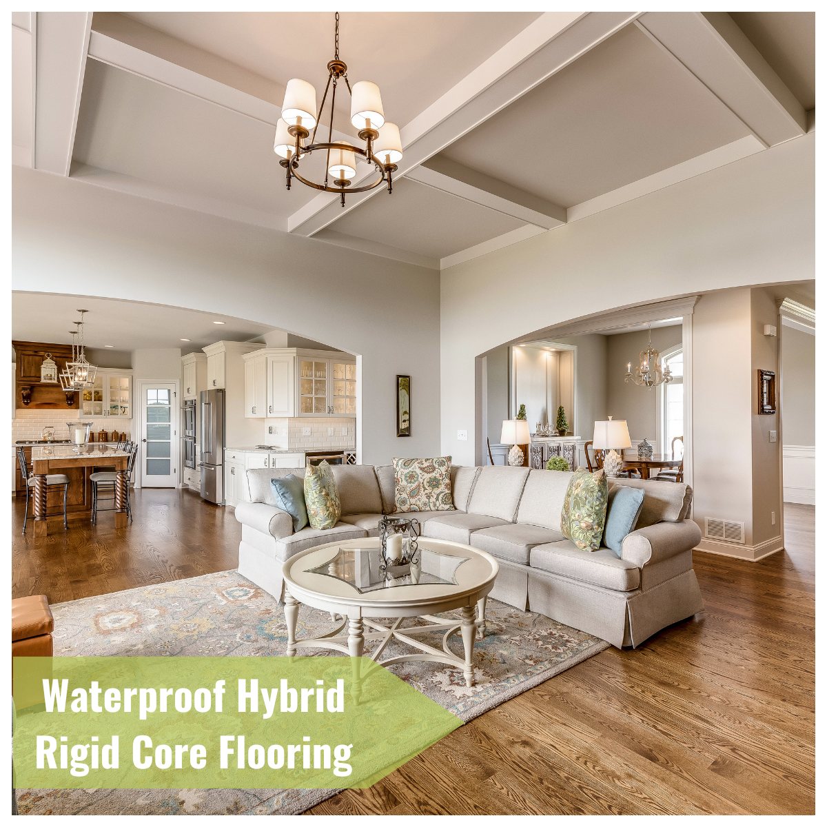 Waterproof hybrid rigid core flooring for homes in Weehawken, NJ