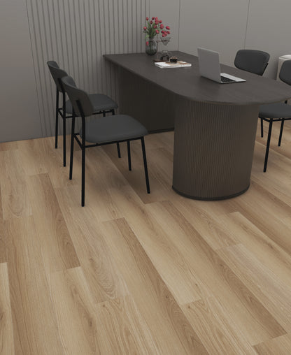 Citadel - Azuli Oak 8MM 32MIL Wear layer Ceramic Shield Coating  9" X 48" Click Lock Waterproof Luxury Vinyl Plank Flooring (21.45 SQFT per box)
