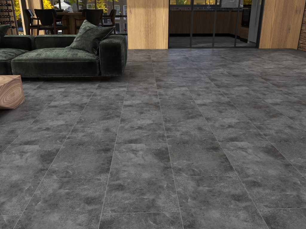 Rock Pro Aftermath 12 in. x 24 in. 7mm Luxury Vinyl Plank Flooring, Click Lock, Waterproof, 22 MIL Wear Layer, 16.02 sq.ft/Box