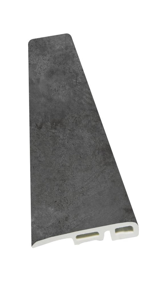 Rock-Pro Aftermath End Cap 0.39 in. T x 94.49 in. L x 1.77 in. W Vinyl Molding for Luxury Vinyl Flooring