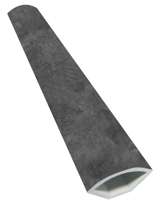 Rock-Pro Aftermath Quarter Round 0.59 in. T x 94.49 in. L x 1.1 in. W Vinyl Molding for Luxury Vinyl Flooring