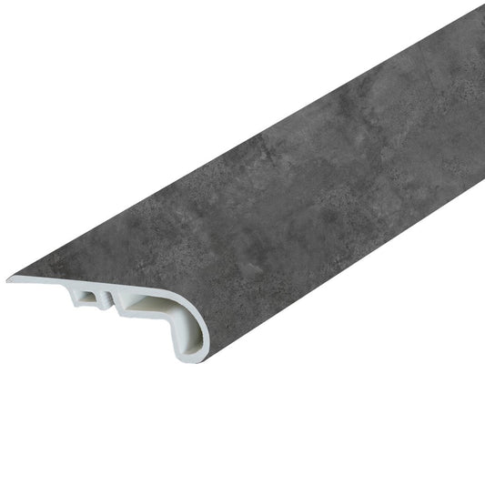 Rock-Pro Aftermath Stair Nose 0.71 in. T x 94.49 in. L x 2.17 in. W Vinyl Molding for Luxury Vinyl Flooring