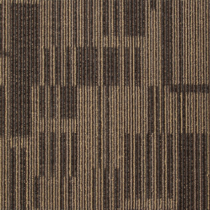 Modentro Brown 20x20 Multi-Level Loop Commercial Carpet Tile (53.80sq ft/box)