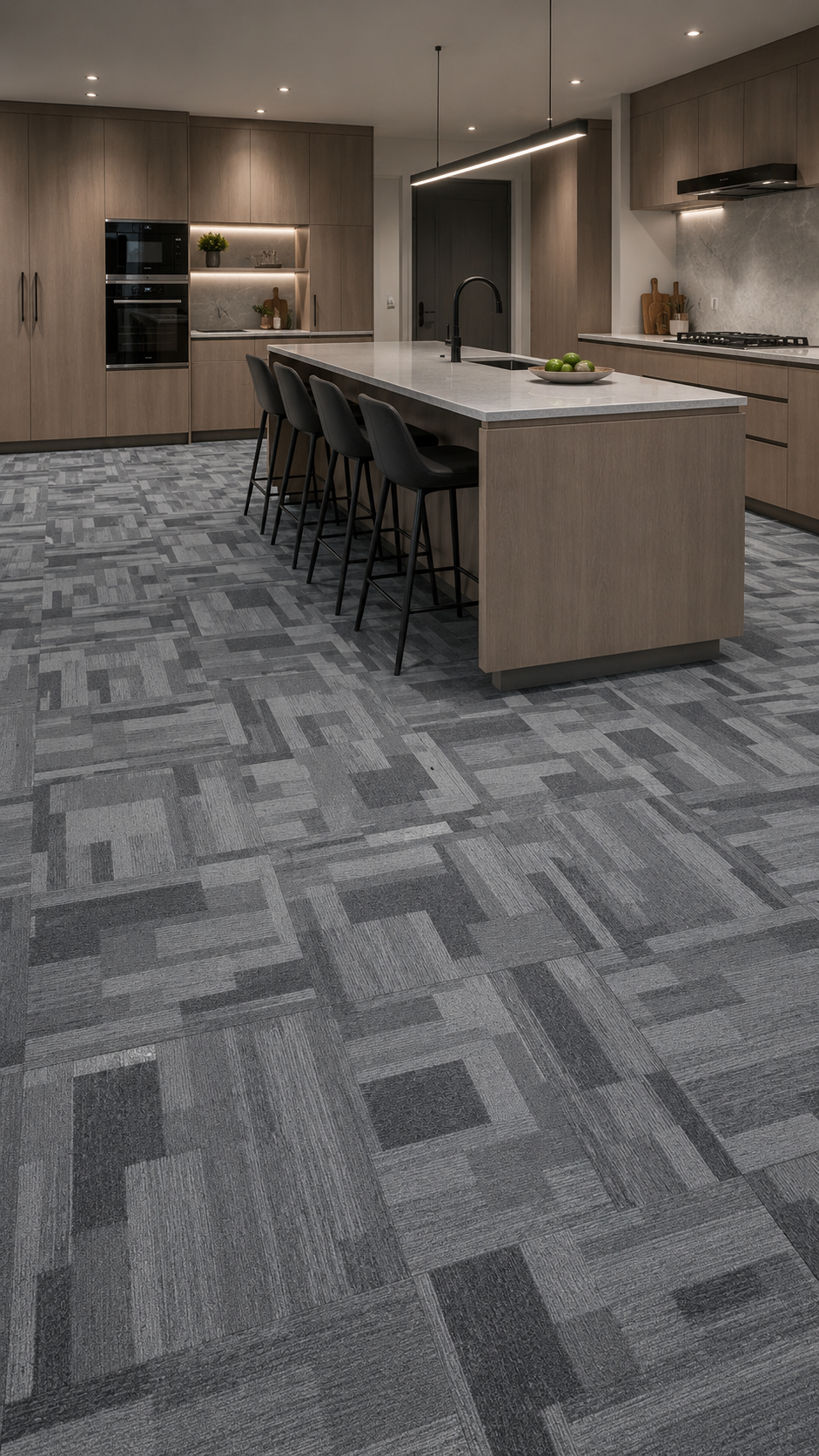 Modentro Fog 24x24 Multi-Level Loop Commercial Carpet Tile (72 sq ft/box)