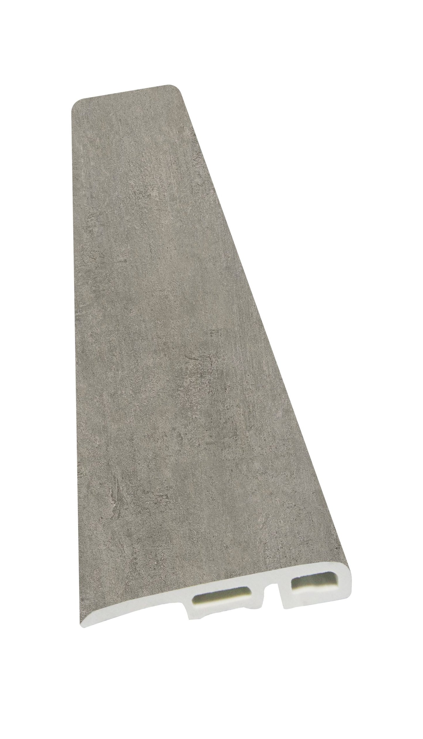 Rock-Pro Fondazione End Cap 0.39 in. T x 94.49 in. L x 1.77 in. W Vinyl Molding for Luxury Vinyl Flooring