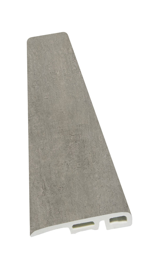 Rock-Pro Fondazione End Cap 0.39 in. T x 94.49 in. L x 1.77 in. W Vinyl Molding for Luxury Vinyl Flooring