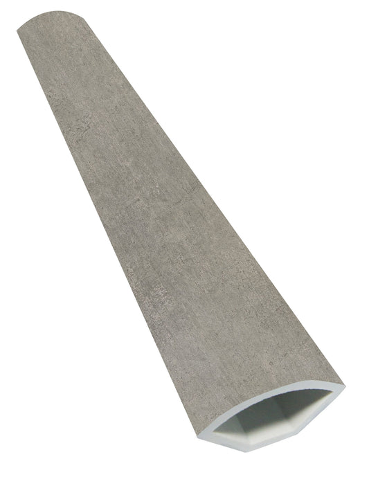 Rock-Pro Fondazione Quarter Round 0.59 in. T x 94.49 in. L x 1.1 in. W Vinyl Molding for Luxury Vinyl Flooring