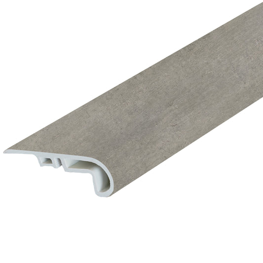 Rock-Pro Fondazione Stair Nose 0.71 in. T x 94.49 in. L x 2.17 in. W Vinyl Molding for Luxury Vinyl Flooring