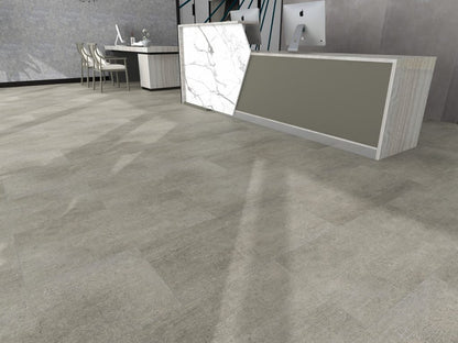 Rock Pro Fondazione 12 in. x 24 in. 7mm Luxury Vinyl Plank Flooring, Click Lock, Waterproof, 22 MIL Wear Layer, 16.02 sq.ft/Box