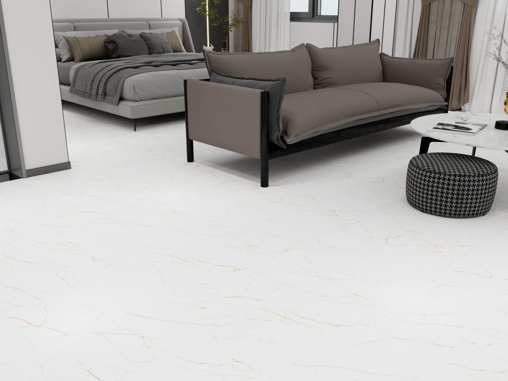 Rock Pro Firenze Gold 12 in. x 24 in. 7mm Luxury Vinyl Plank Flooring, Click Lock, Waterproof, 22 MIL Wear Layer, 16.02 sq.ft/Box