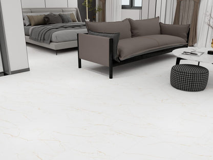 Rock Pro Firenze Gold 12 in. x 24 in. 7mm Luxury Vinyl Plank Flooring, Click Lock, Waterproof, 22 MIL Wear Layer, 16.02 sq.ft/Box