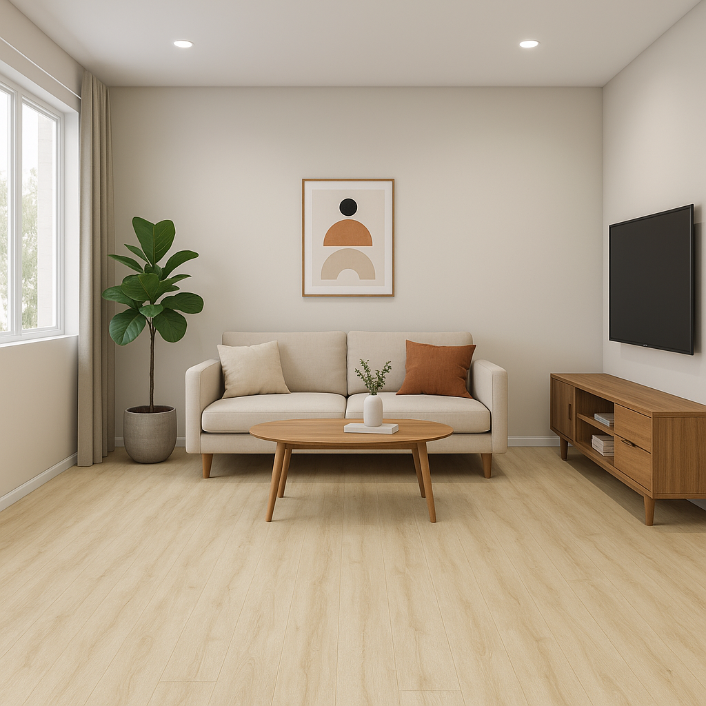 Alpine-Janeiro Mill 5MM 22MIL 7" X 48" Click Lock Waterproof Luxury Vinyl Plank Flooring (23.95sqft/Box)
