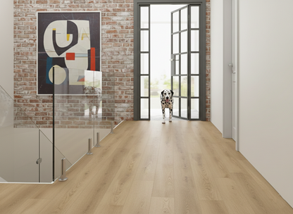 Citadel - Noa Oak 8MM 32MIL Wear layer Ceramic Shield Coating  9" X 48" Click Lock Waterproof Luxury Vinyl Plank Flooring (21.45 SQFT per box)