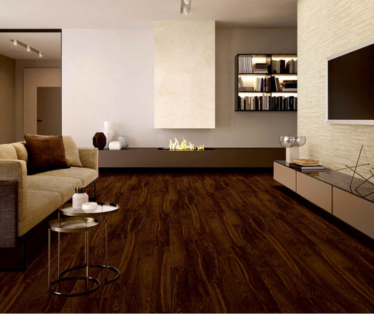 Dark Padauk  6.5MM 22MIL 7"W X 48"L Click Lock Waterproof Luxury Vinyl Plank Flooring (19.05 sq.ft./ctn)