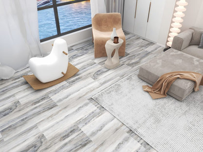Rock Pro Palissandro 12 in. x 24 in. 7mm Luxury Vinyl Plank Flooring, Click Lock, Waterproof, 22 MIL Wear Layer, 16.02 sq.ft/Box