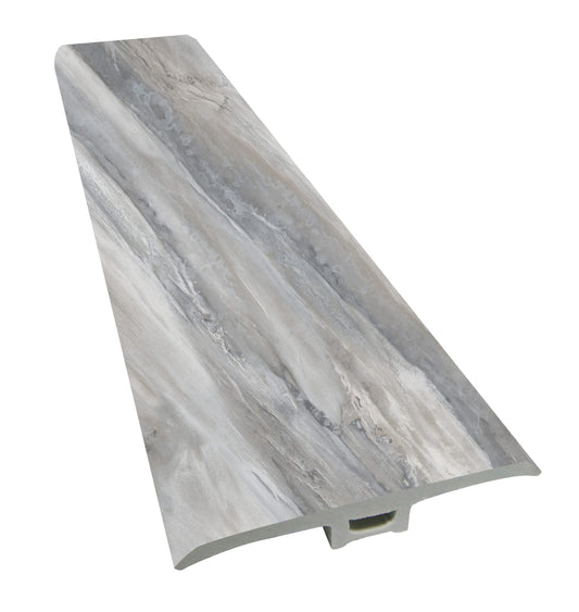 Rock-Pro Palissandro T-Molding 0.28 in. T x 94.49 in. L x 1.77 in. W Vinyl for Luxury Vinyl Flooring