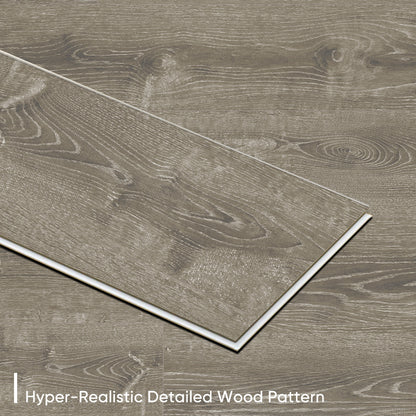 Harper-StellerNova Oak  6.5MM 22MIL 9" X 48" Click Lock Waterproof Luxury Vinyl Plank Flooring(21.45 SQFT per box)