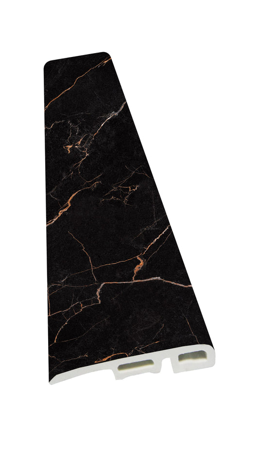 Rock-Pro Saint Laurent End Cap0.39 in. T x 94.49 in. L x 1.77 in. W Vinyl Molding for Luxury Vinyl Flooring