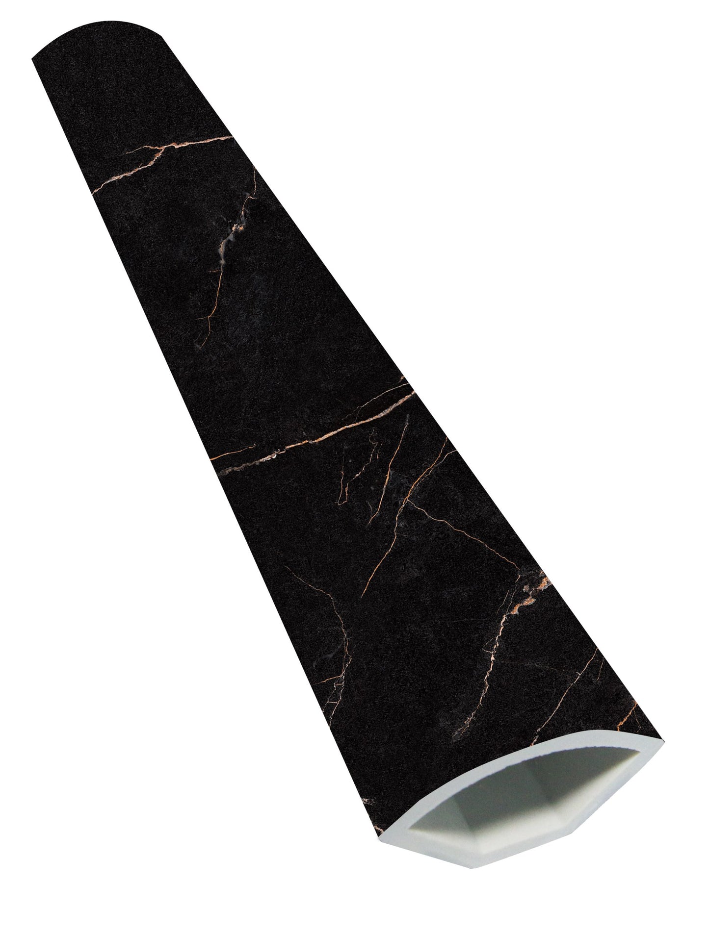 Rock-Pro Saint Laurent  Quarter Round 0.59 in. T x 94.49 in. L x 1.1 in. W Vinyl Molding for Luxury Vinyl Flooring