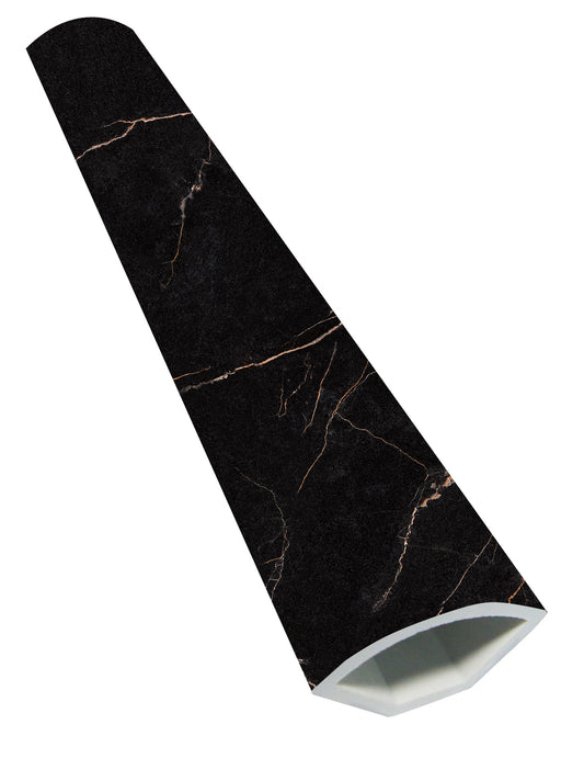 Rock-Pro Saint Laurent  Quarter Round 0.59 in. T x 94.49 in. L x 1.1 in. W Vinyl Molding for Luxury Vinyl Flooring