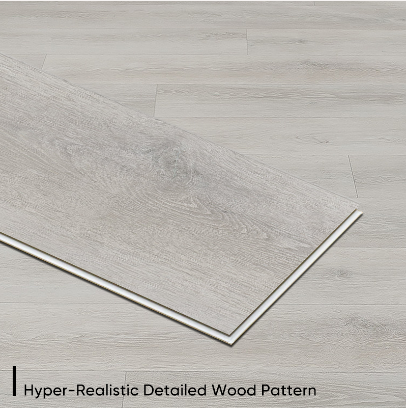 Montclair-Rivawood Oak 6.5MM 22MIL 7" X 48" Click Lock Waterproof Luxury Vinyl Plank Flooring (19.16sqft/Box)