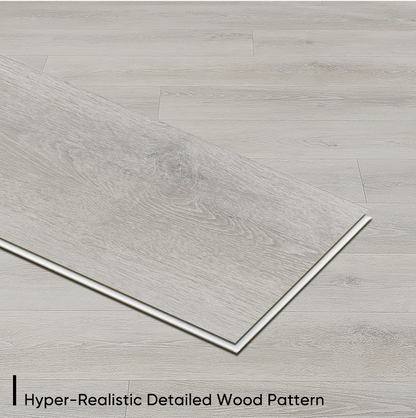 Montclair-Rivawood Oak 6.5MM 22MIL 7" X 48" Click Lock Waterproof Luxury Vinyl Plank Flooring (19.16sqft/Box)