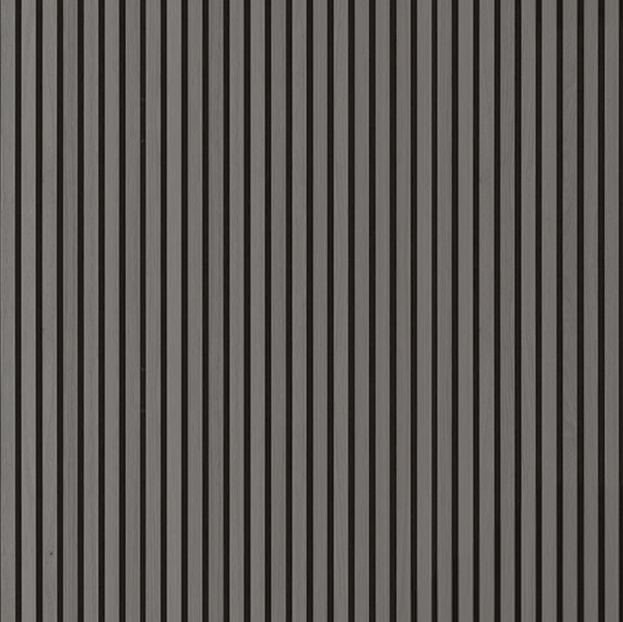 Sterling Fog fluted wood-slat acoustic wall panel