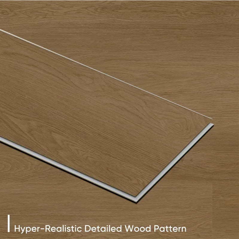 Harper Stratford Oak 9 in. x 48 in. 6.5mm Ceramic Coating Luxury Vinyl Plank Flooring, Click Lock, Waterproof, 22 MIL Wear Layer, 21.45 sq.ft/Box