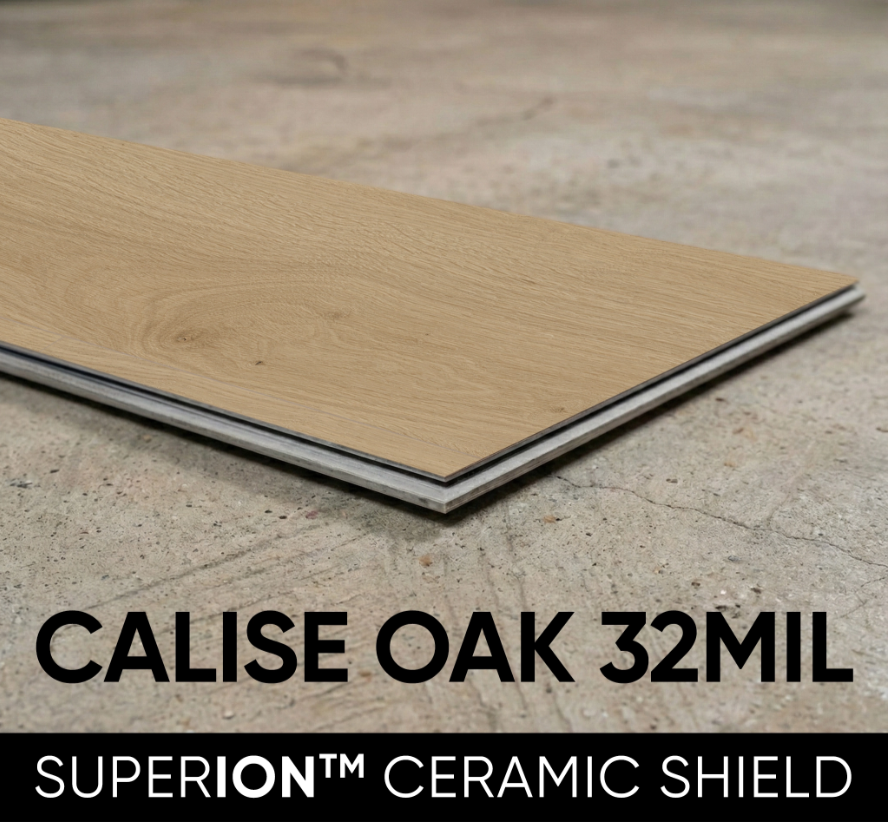Citadel - Calise Oak 8MM 32MIL Wear layer Ceramic Shield Coating  9" X 48" Click Lock Waterproof Luxury Vinyl Plank Flooring (21.45 SQFT per box)