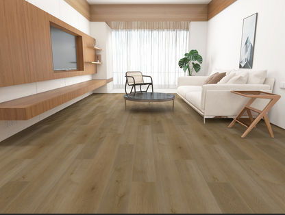 Citadel - Talin Oak 8MM 32MIL Wear layer Ceramic Shield Coating  9" X 48" Click Lock Waterproof Luxury Vinyl Plank Flooring (21.45 SQFT per box)