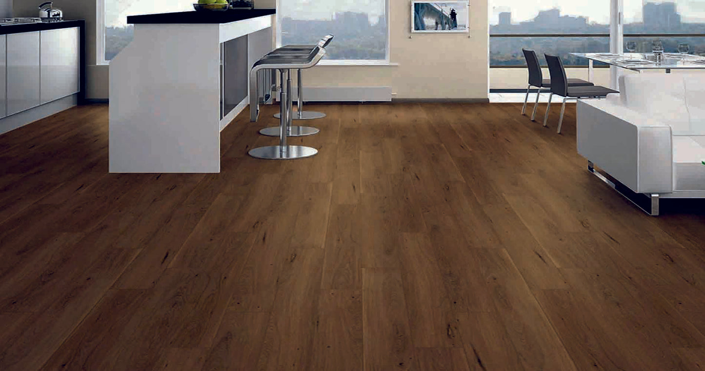 Timeless Oak  6.5MM 22MIL 7"W X 48"L Click Lock Waterproof Luxury Vinyl Plank Flooring (19.05 sq.ft./ctn)