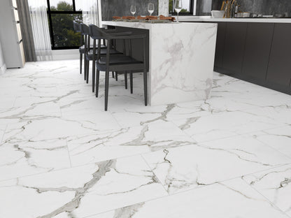 Rock Pro Tuscan Dream 12 in. x 24 in. 7mm Luxury Vinyl Plank Flooring, Click Lock, Waterproof, 22 MIL Wear Layer, 16.02 sq.ft/Box