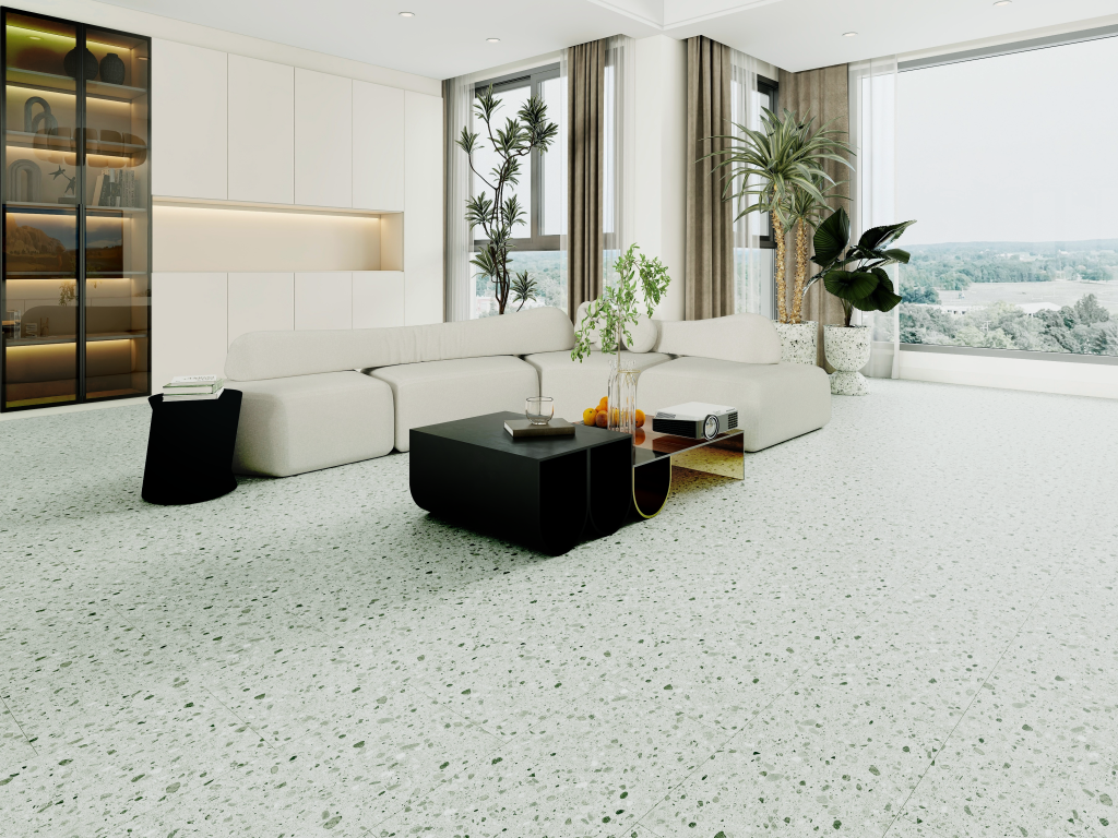 Rock Pro Urban Slate 12 in. x 24 in. 7mm Luxury Vinyl Plank Flooring, Click Lock, Waterproof, 22 MIL Wear Layer, 16.02 sq.ft/Box
