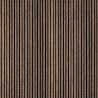 MSI-TAWNY 94.5 In. x 9.5 In. 3D Fluted Wood Slat Acoustic Sound Absorbing Wall Paneling (Set of 4)