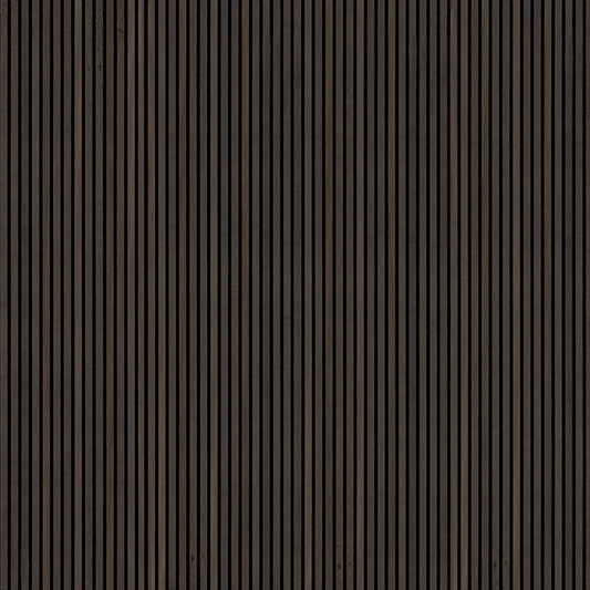 MSI-UMBER 94.5 In. x 9.5 In. 3D Fluted Wood Slat Acoustic Sound Absorbing Wall Paneling (Set of 4)