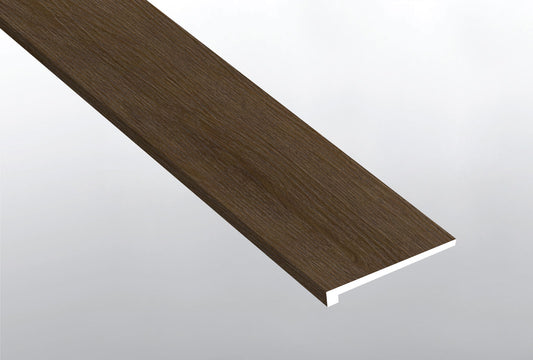 MSI Adlar 1.25 in. T x 47.25 in. L x 12 in. W Vinyl Stair Tread Eased Edge Molding for Luxury Vinyl Flooring