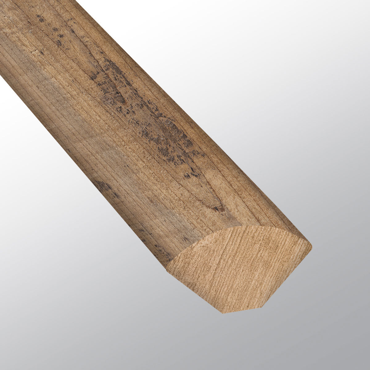 MSI Aged Hickory 0.64 in. T x 94 in. L x 0.75 in. W Vinyl Quarter Round Molding for Luxury Vinyl Flooring
