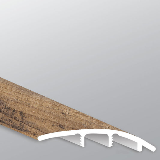 MSI Aged Hickory 0.345 in. T x 94 in. L x 1.77 in. W Vinyl Reducer Molding for Luxury Vinyl Flooring