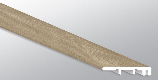 MSI Andaz 0.25 in. T x 94 in. L x 1.5 in. W Vinyl End Cap Molding for Luxury Vinyl Flooring