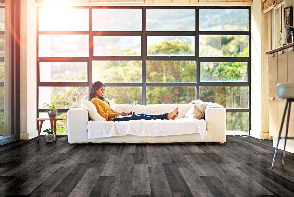 MSI Andover Dakworth 7 in. x 48 in. 5mm Rigid Core Luxury Vinyl