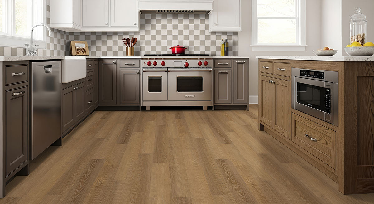MSI Ashton 2.0 Briven 7 in. x 48 in. 4.4mm Rigid Core Luxury Vinyl Plank Flooring, Click Lock, Waterproof, 12 MIL Wear Layer