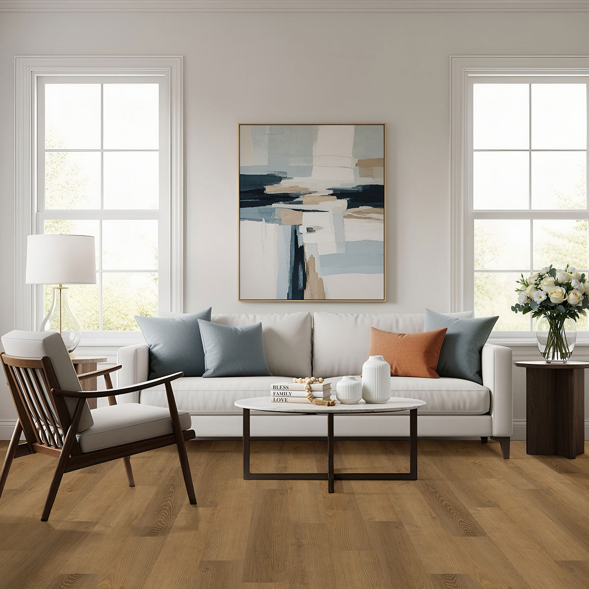 MSI Ashton 2.0 Briven 7 in. x 48 in. 4.4mm Rigid Core Luxury Vinyl Plank Flooring, Click Lock, Waterproof, 12 MIL Wear Layer