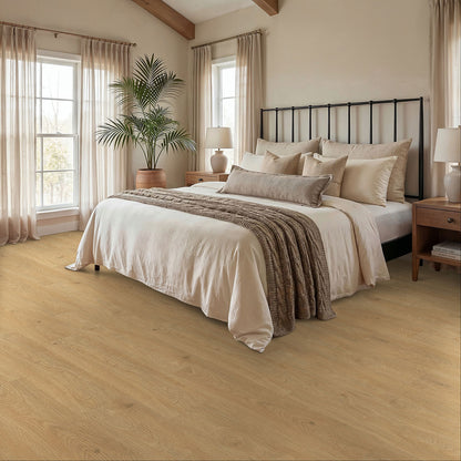 MSI Ashton 2.0 Sandreach 7 in. x 48 in. 4.4mm Rigid Core Luxury Vinyl Plank Flooring, Click Lock, Waterproof, 12 MIL Wear Layer